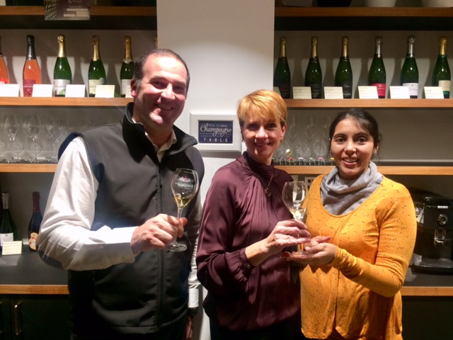 Champagnerprobe mit Fabien Grumier & Florence Duchêne