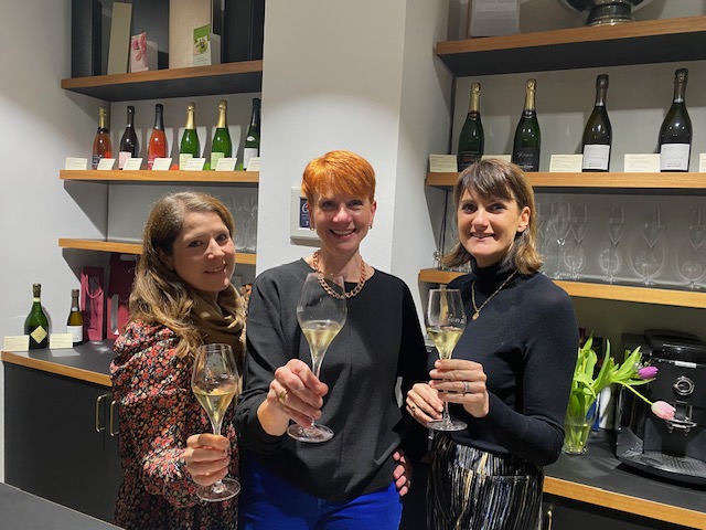 Champagnerprobe mit Mathilde Bonnevie-Bocart & Laureen Baillette